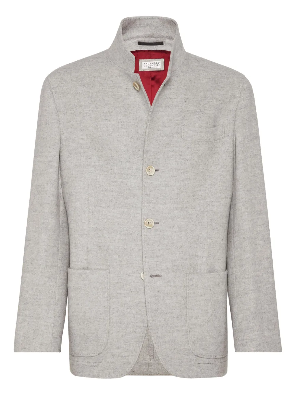 Brunello Cucinelli cashmere blazer | Grey | Image 1