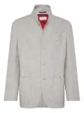 Brunello Cucinelli cashmere blazer - Grey