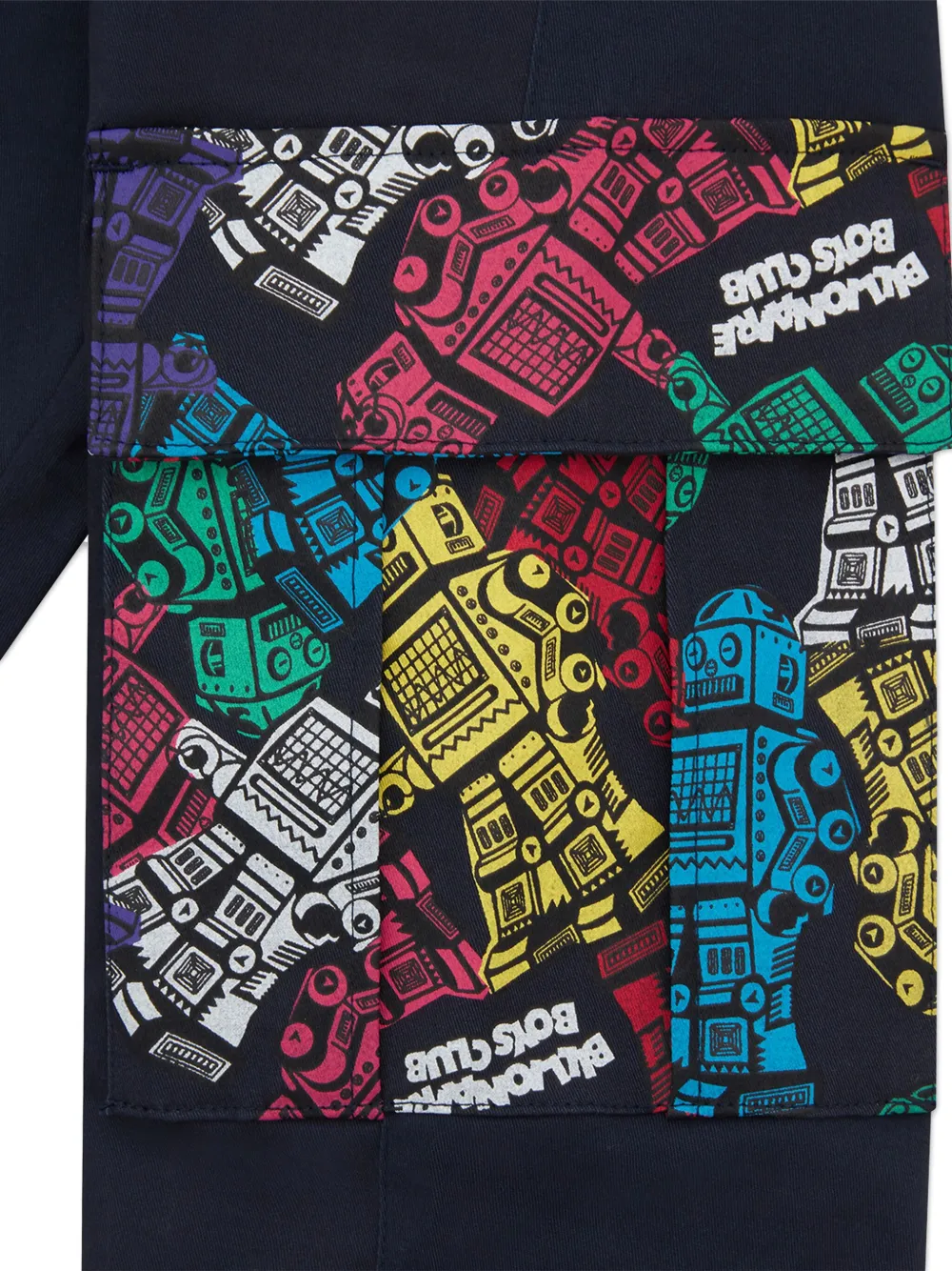 Billionaire Boys Club Kids Cargo broek met Robot-print Blauw