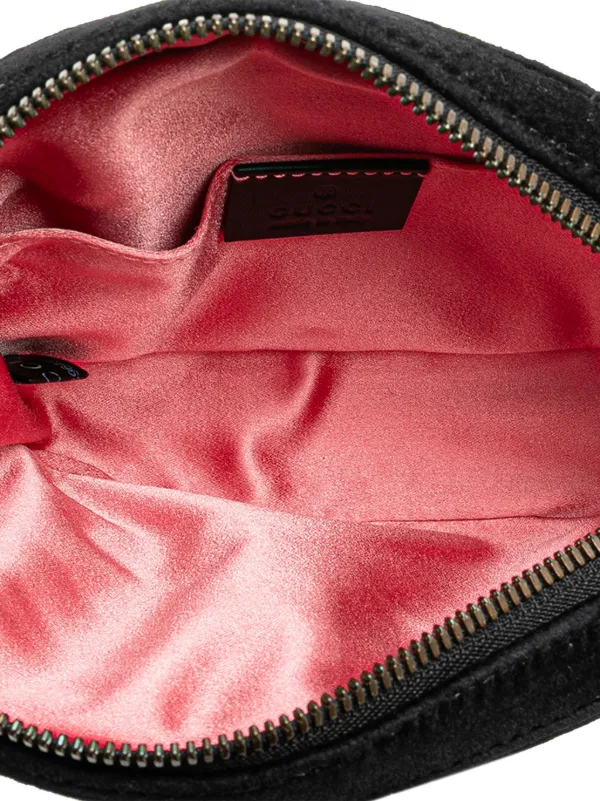 Gucci Pre-Owned 2016-2024 GG Marmont Matelasse Velvet Belt Bag - Main Image