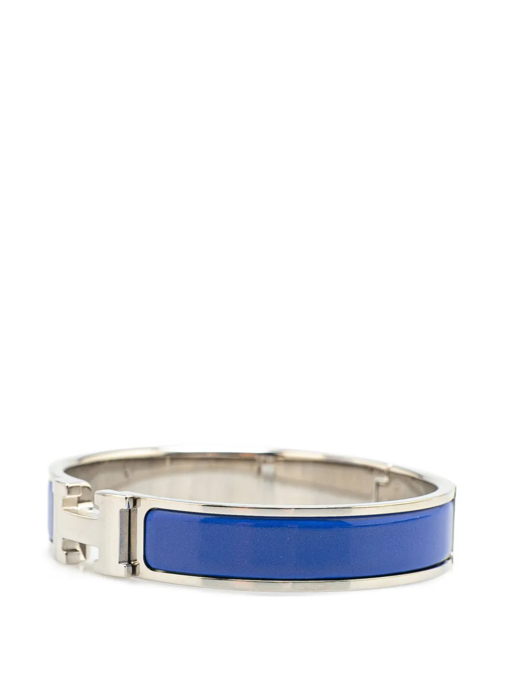 Hermès Pre-Owned 20th Century Narrow Enamel Clic H Bracelet PM costume bracelet | Image 2