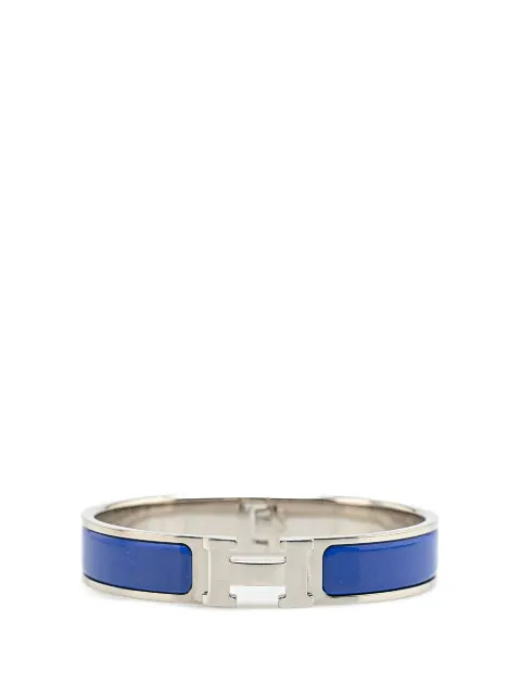 Hermès Pre-Owned pulsera Narrow Enamel Clic H Bracelet PM del siglo XX