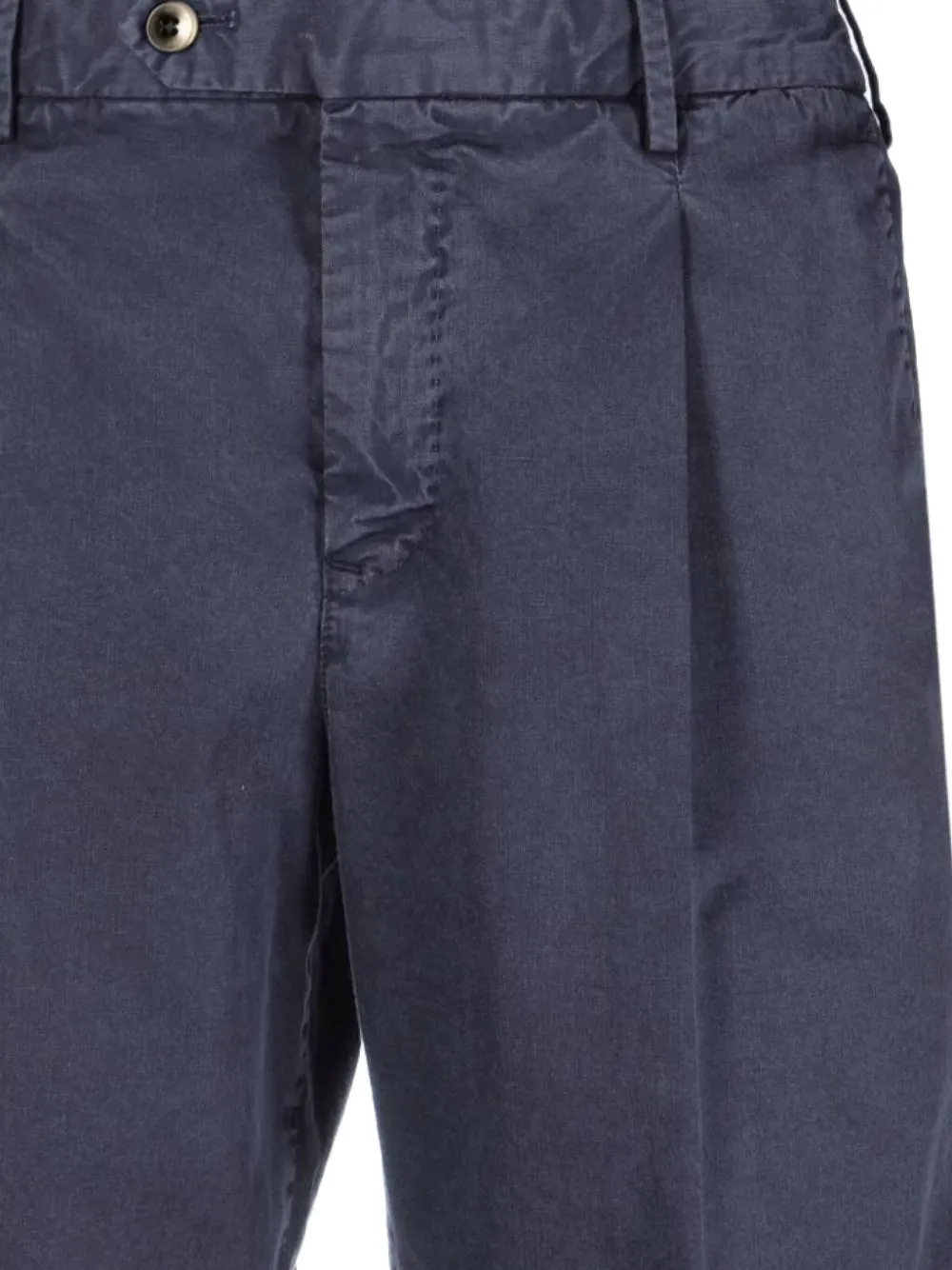 PT Torino pleat-detailed shorts Blauw