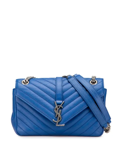 Saint Laurent Pre-Owned bolsa de hombro Matelasse Monogram mediana de piel de oveja 2015