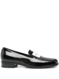 Givenchy Tux logo-patch loafers - Black