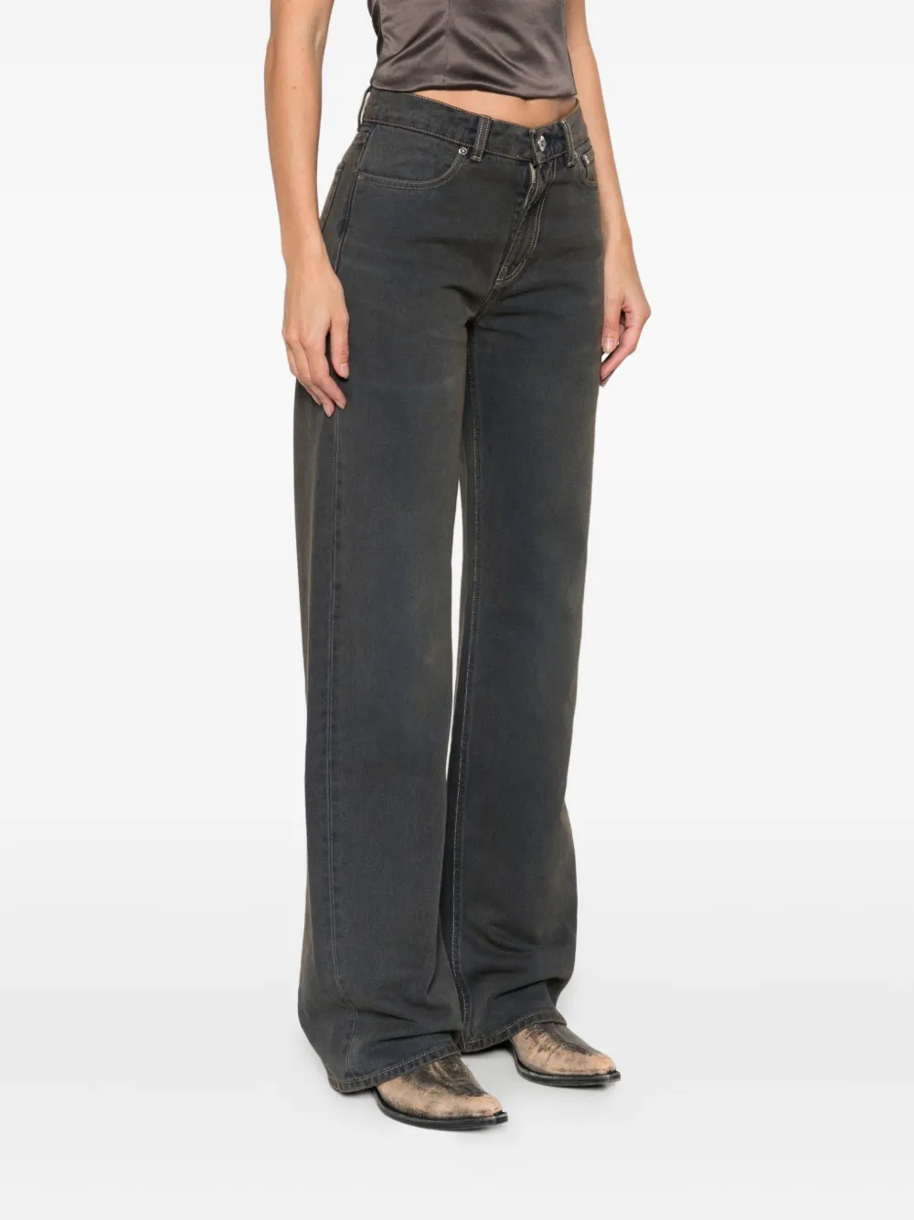 OUR LEGACY Wata Cut jeans Blauw