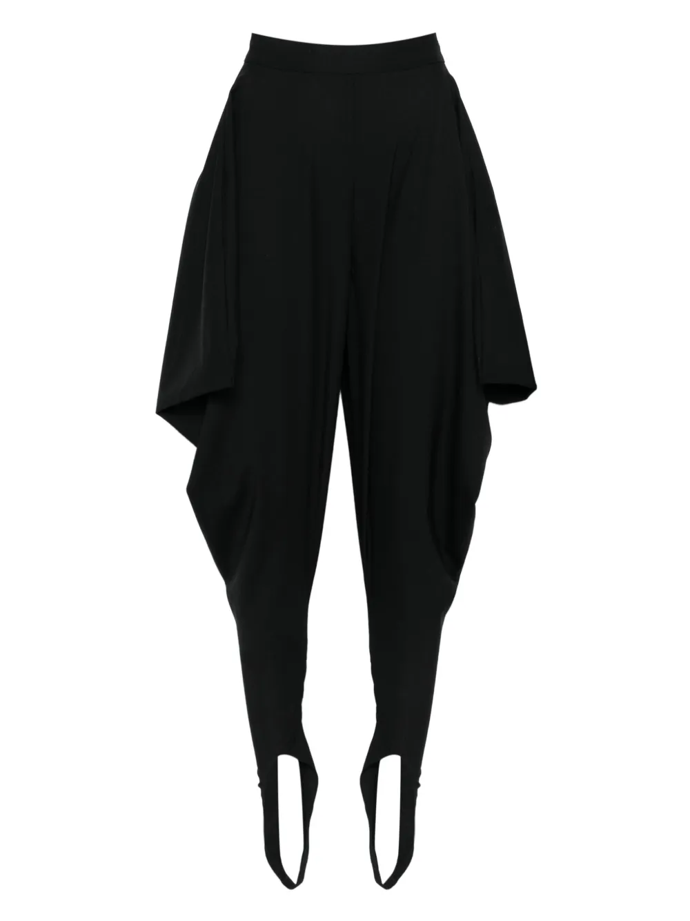Burc Akyol foot-strap stirrup trousers | Black | Image 1
