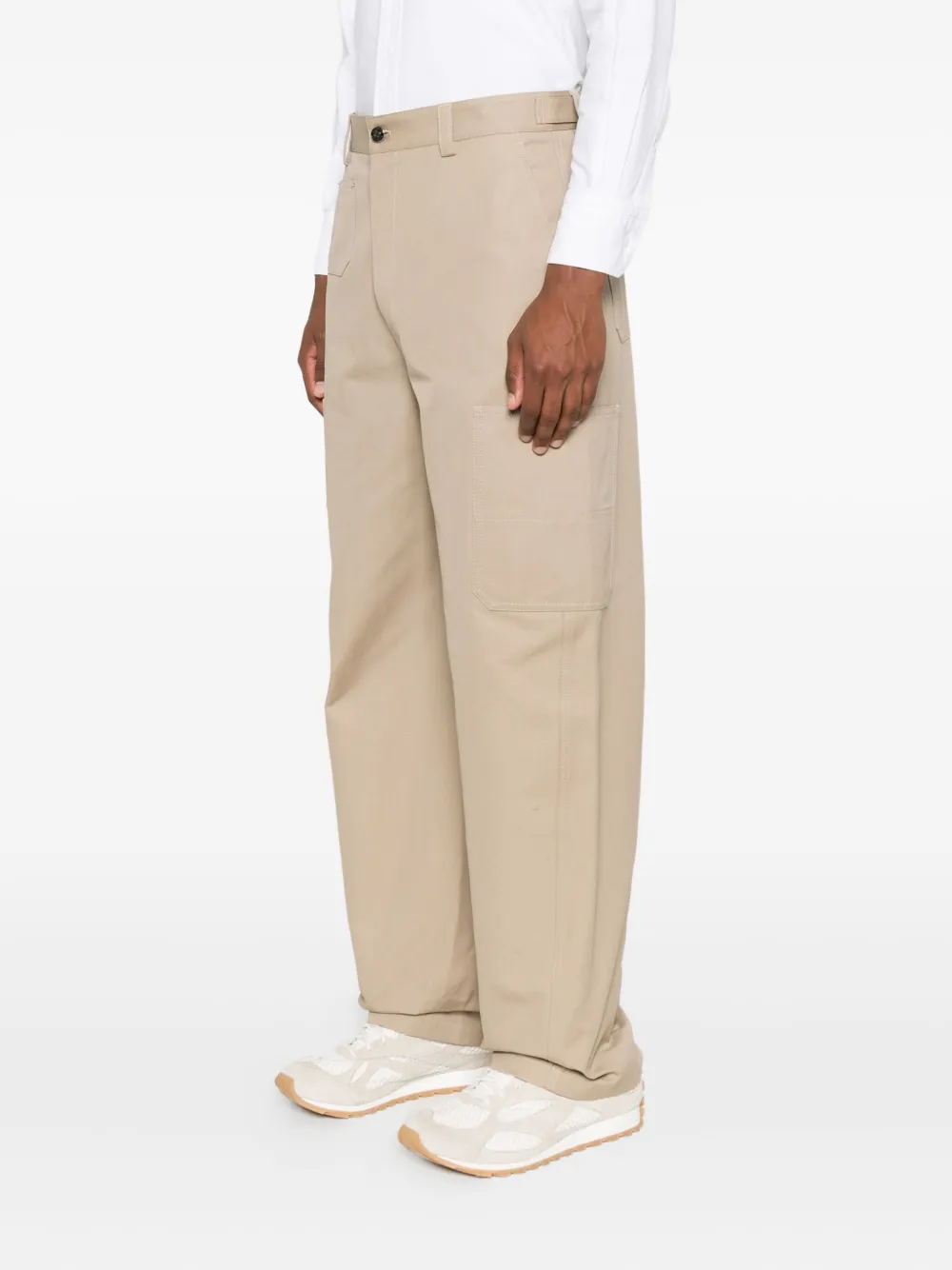 Givenchy barrel cargo trousers Beige