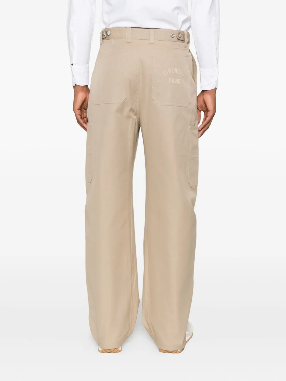 Givenchy barrel cargo trousers Beige