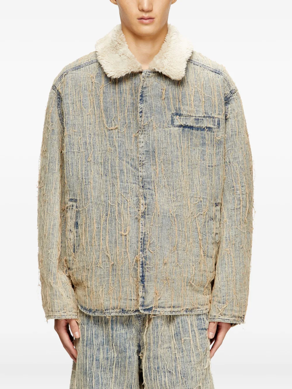 Diesel D-Martial jack Blauw