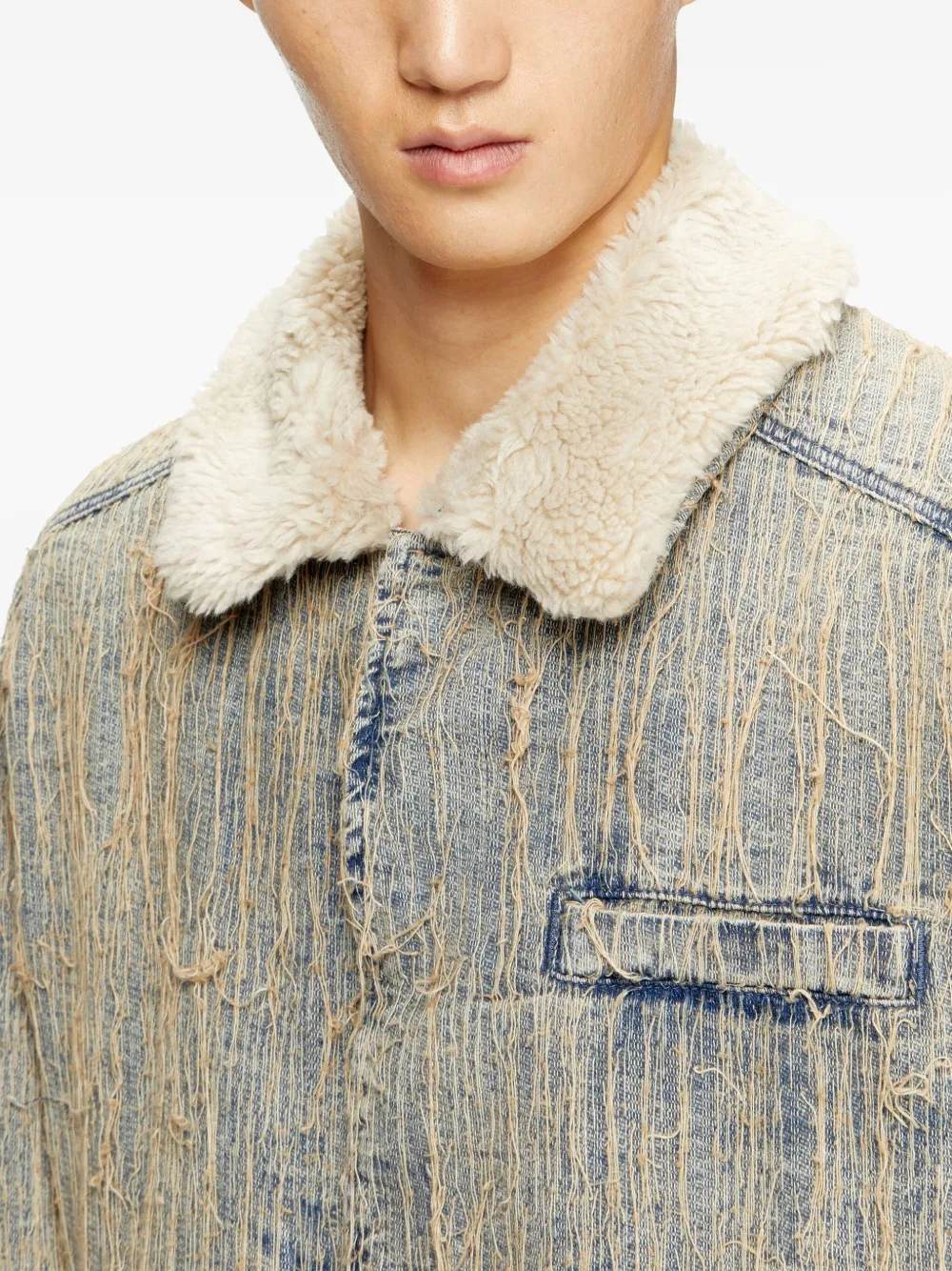 Diesel D-Martial jack Blauw