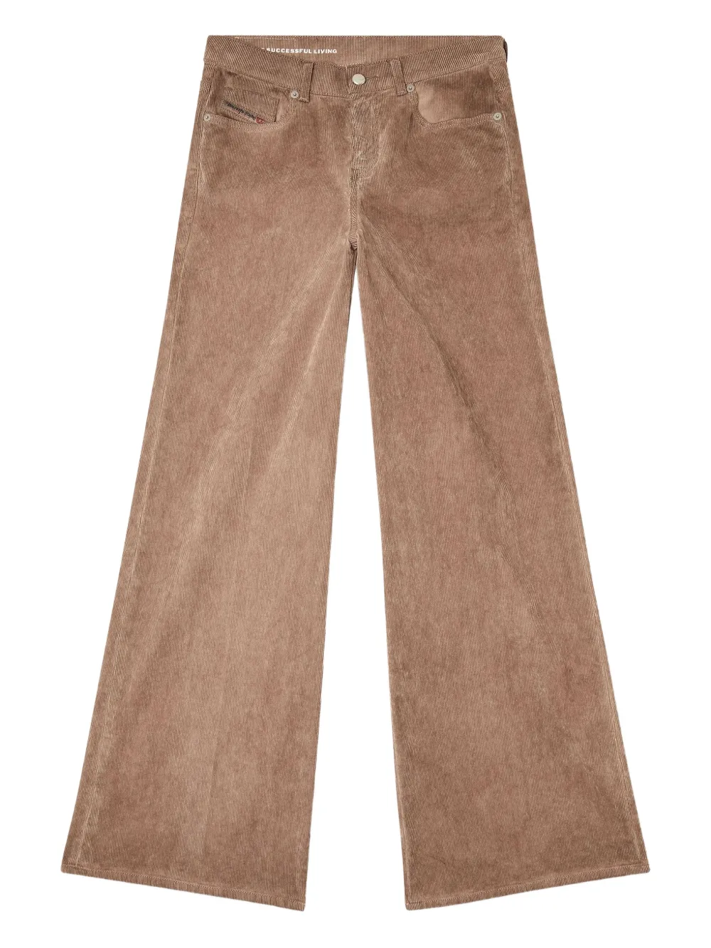 Diesel Flared jeans Bruin