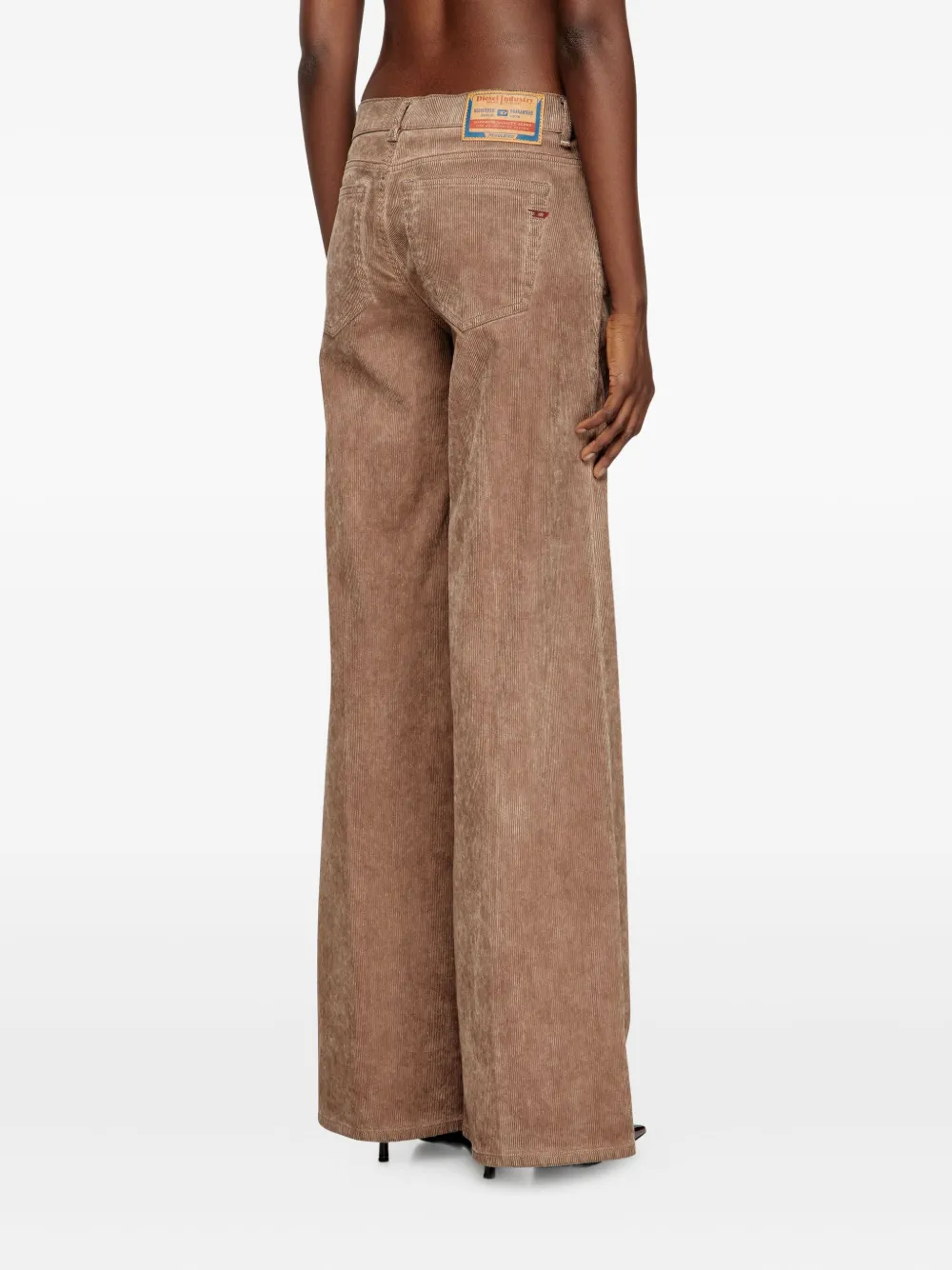 Diesel Flared jeans Bruin