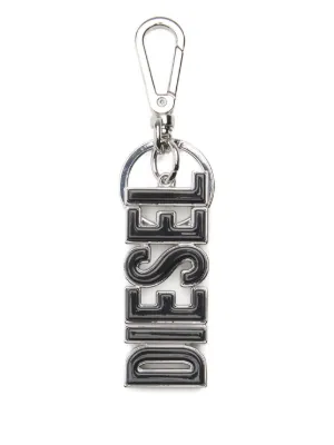 DIESEL ロゴ キーホルダー シルバー DIESEL ディーゼル キーホルダー ブランド キーリング HOLY-D