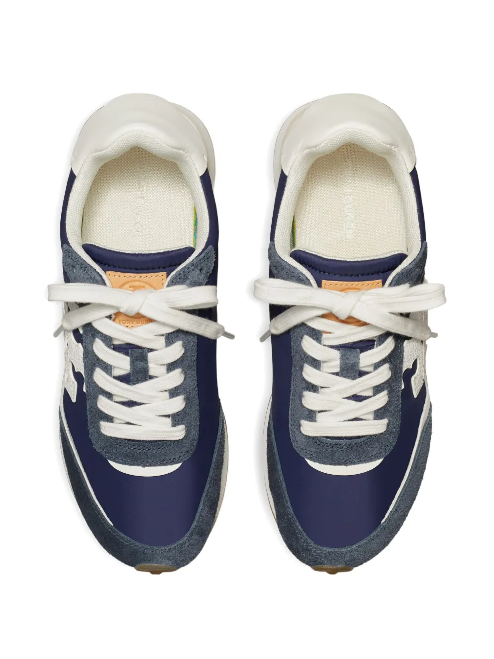 Tory Burch Destiny logo-embellished sneakers Blue