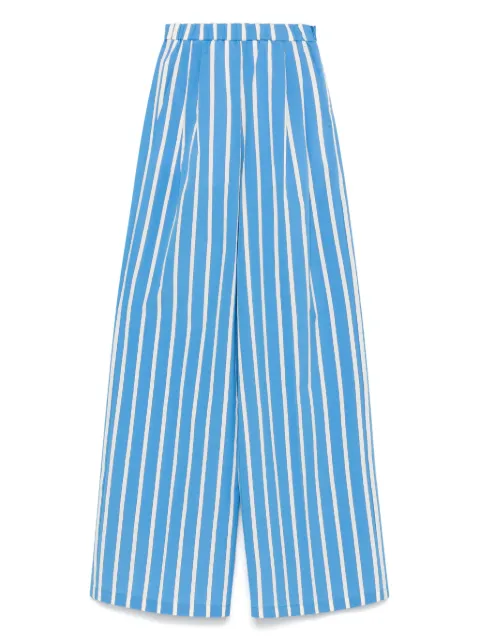 Forte Forte pantalones palazzo con rayas estampadas