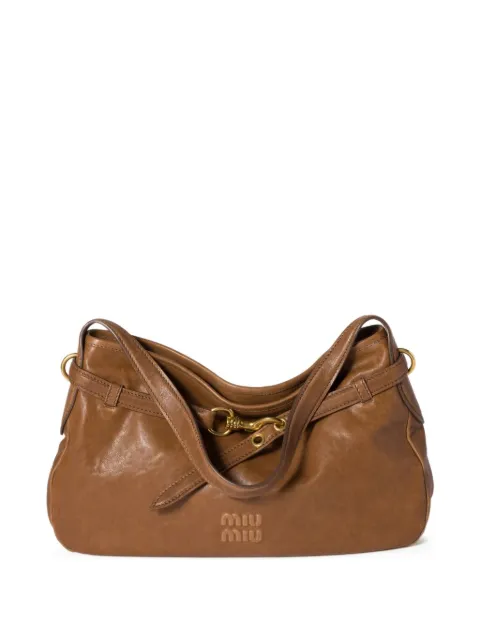 Miu Miu Aventure slouchy shoulder bag