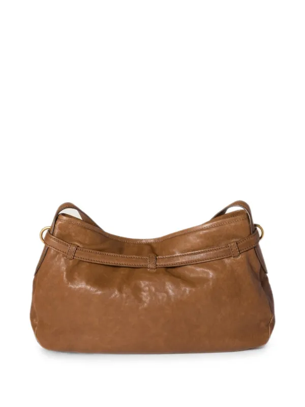 Miu Miu Aventure Slouchy Shoulder Bag | Brown | FARFETCH