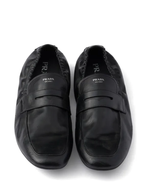 PRADA ローファー プラダ PRADA ローファー オックスフォード トライアングルロゴ
