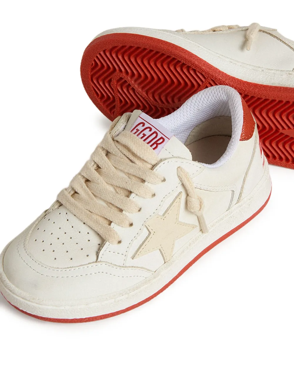 GOLDEN GOOSE BALL STAR STAR-EMBELLISHED SNEAKERS