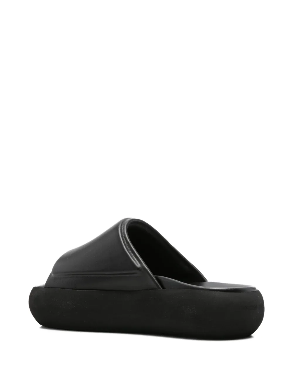 Golden Goose Space Slide Slippers In Black