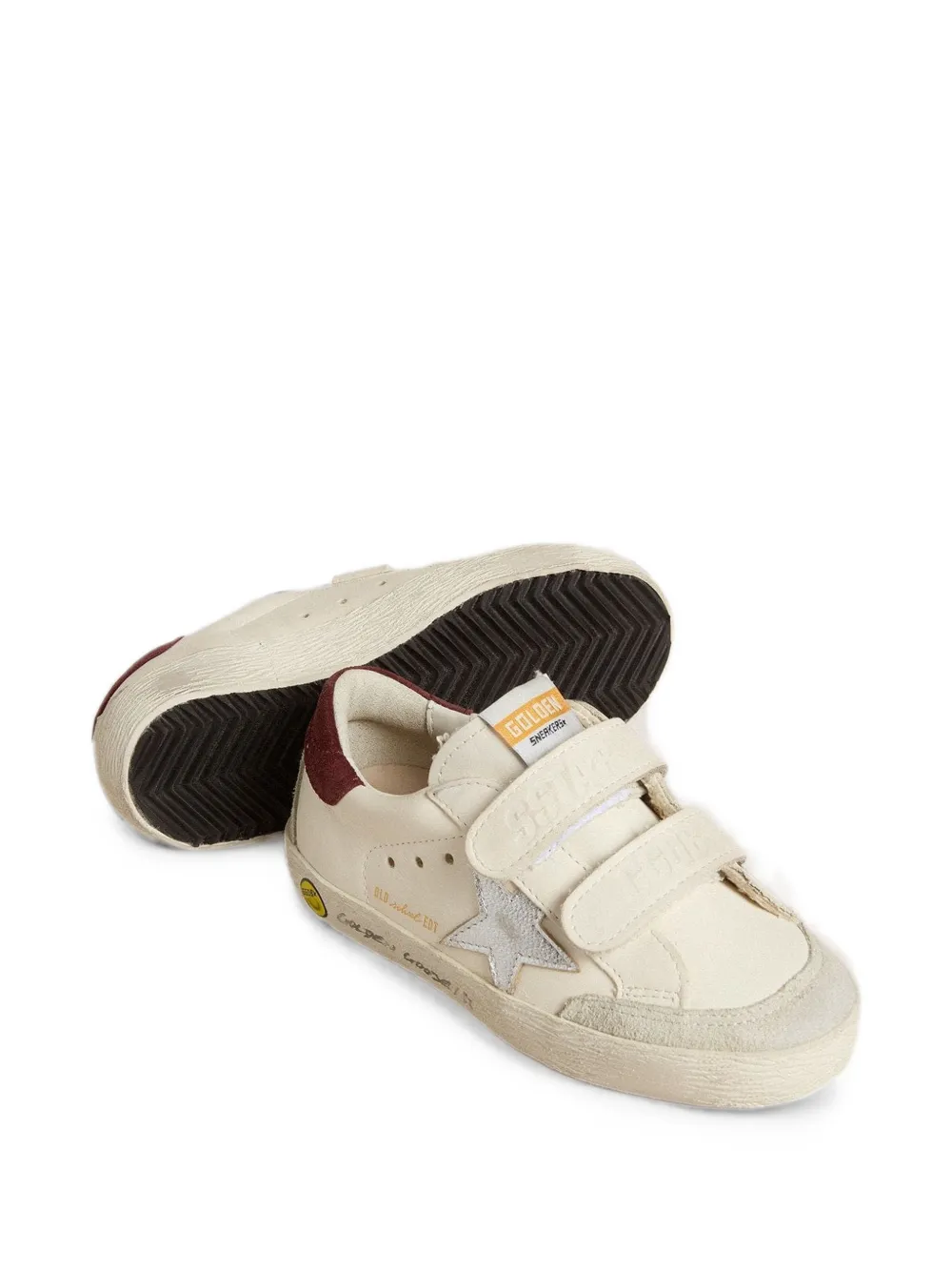 Golden Goose Kids Old School sneakers Wit