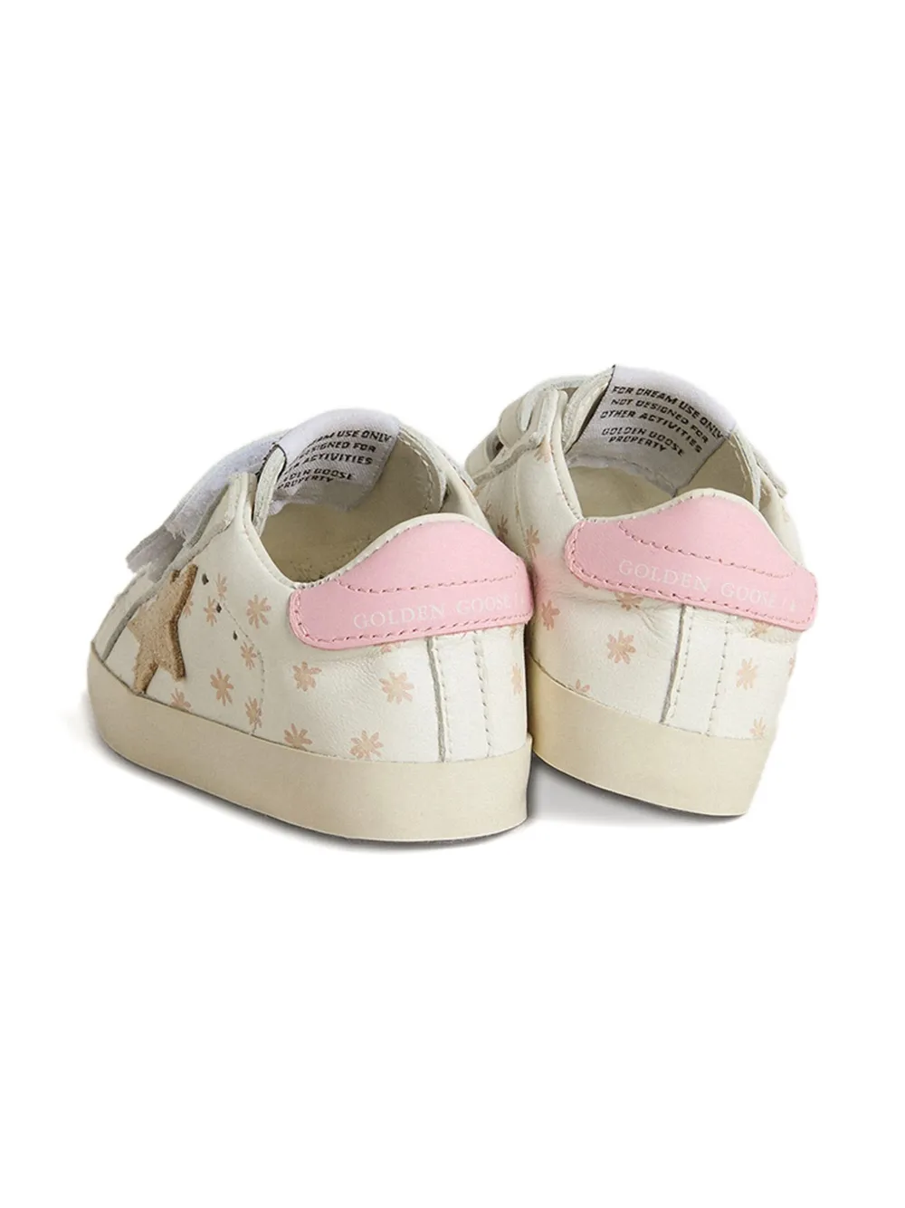 Golden Goose Kids Sneakers verfraaid met sterren Wit