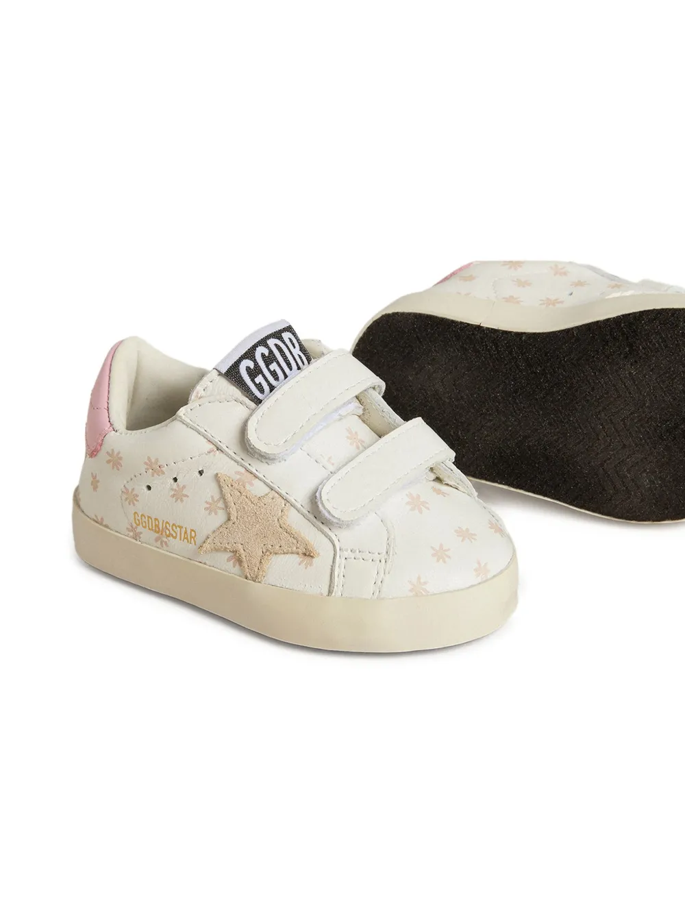 Golden Goose star-embellish t sneakers White