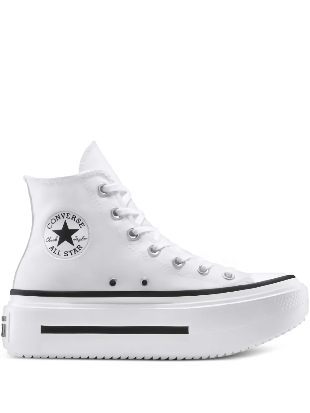 Converse Chuck Taylor All Star Lift Double Stack "White" sneakers