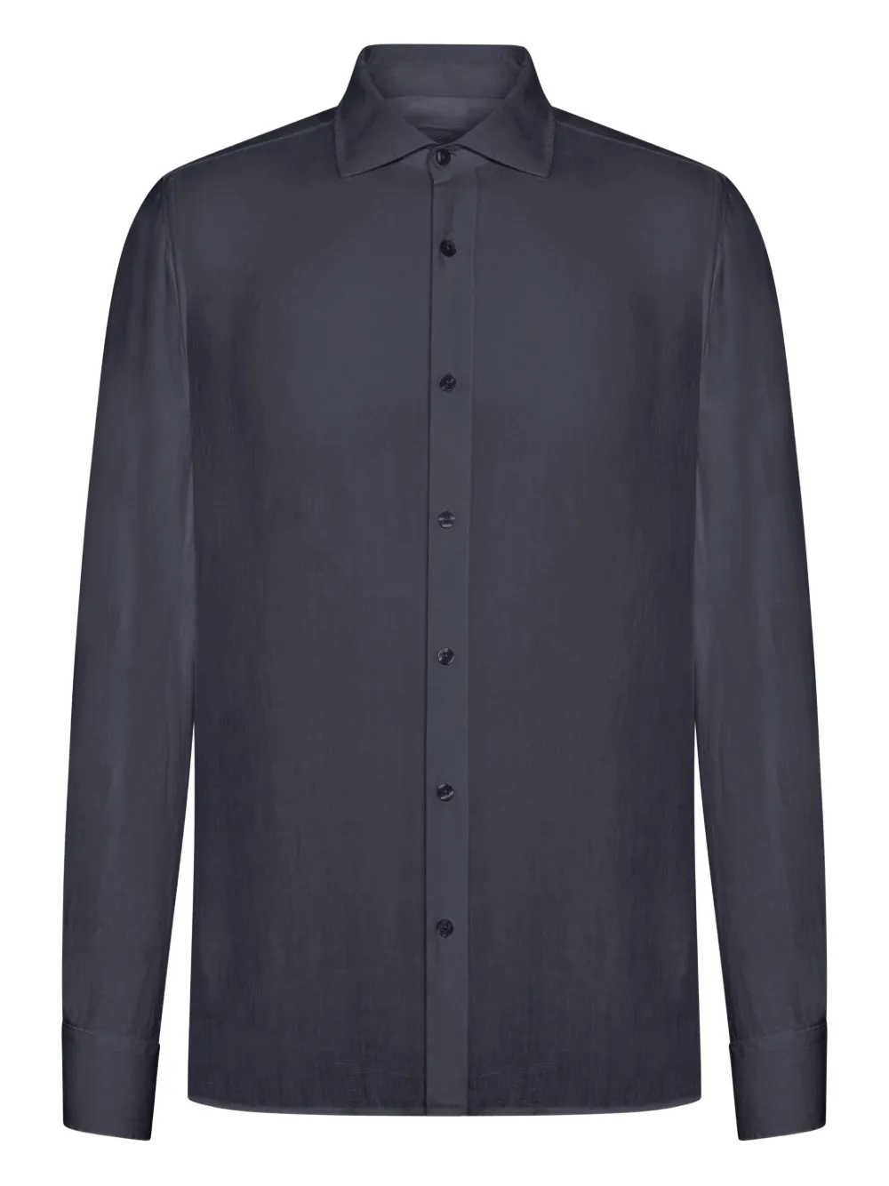 120% Lino camisa de lino | azul | Image 1