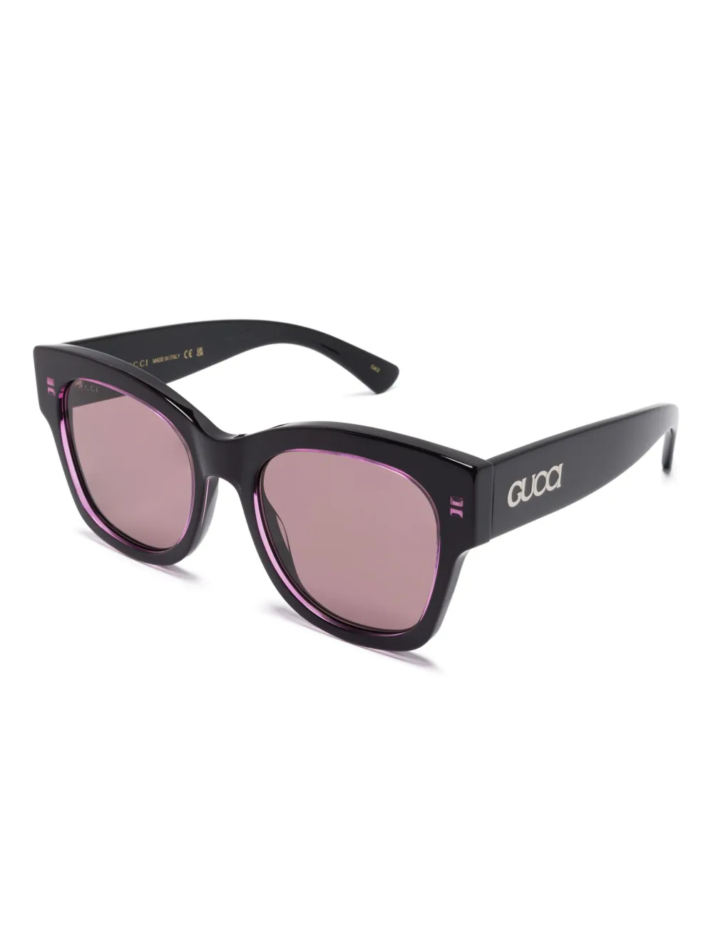 Gucci Eyewear square-frame sunglasses - Paars