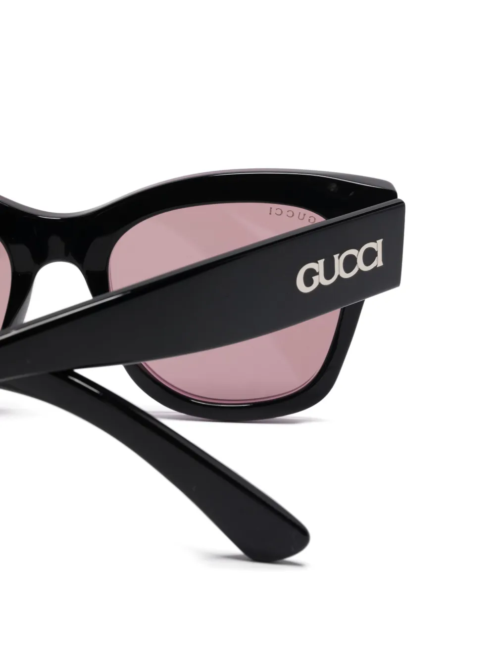 Gucci Eyewear Zonnebril met vierkant montuur Paars