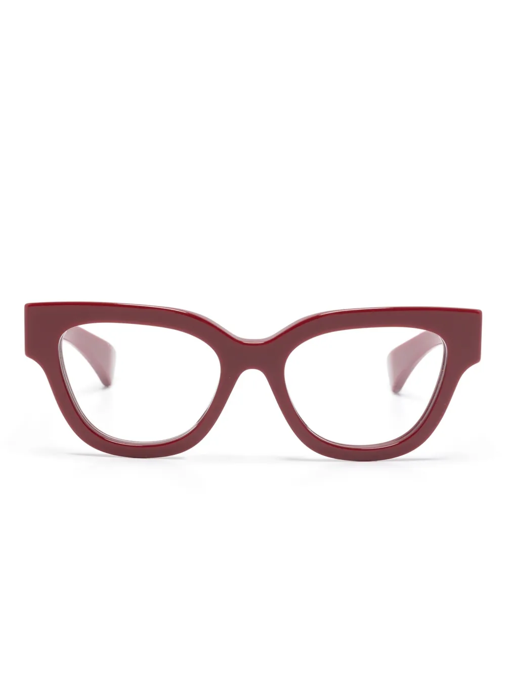 Gucci Eyewear cat-eye frame glasses | Red | Image 1