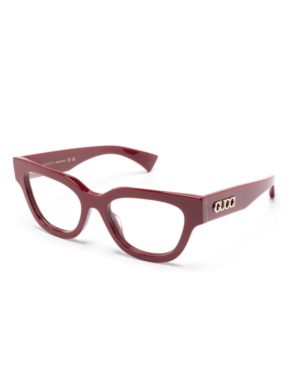 Gucci Eyewear cat-eye frame glasses | Men | Image 2