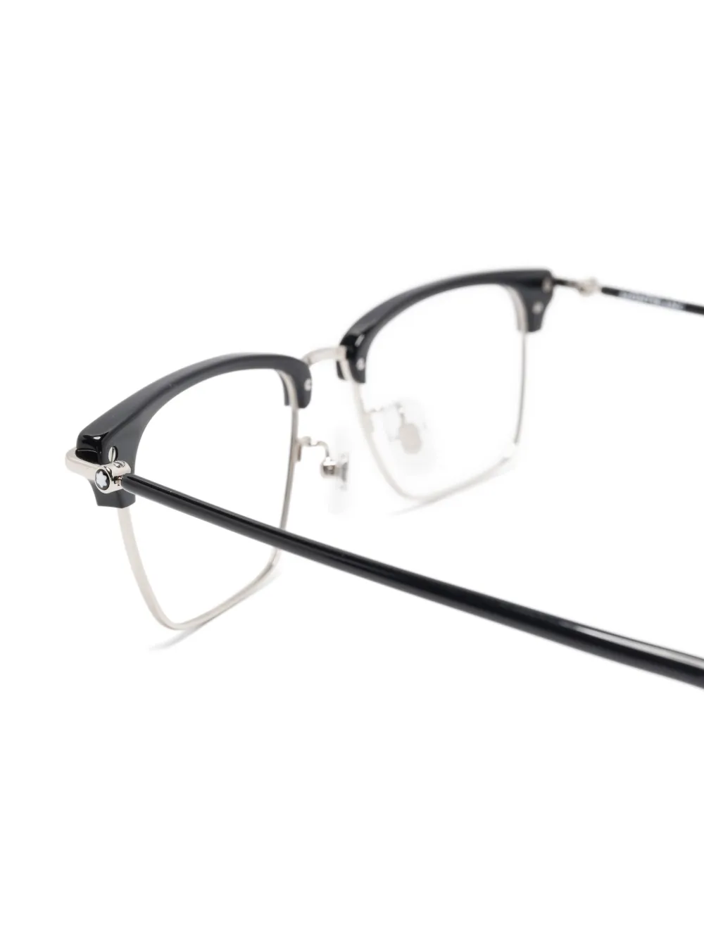 Montblanc Bril met vierkant montuur Zwart