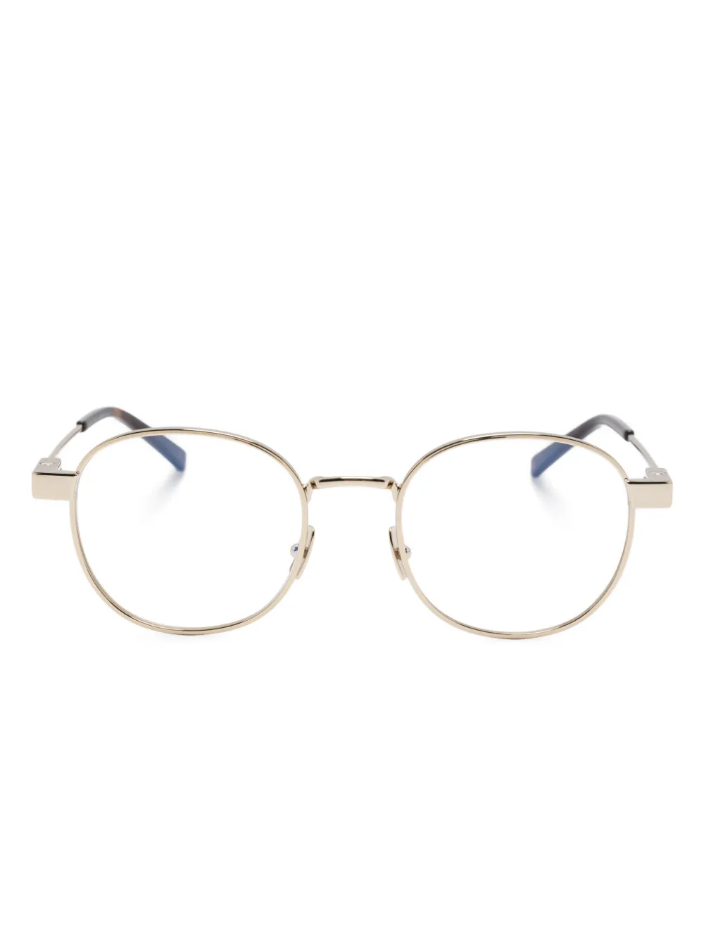 Saint Laurent Eyewear round-frame glasses | Gold | Image 1