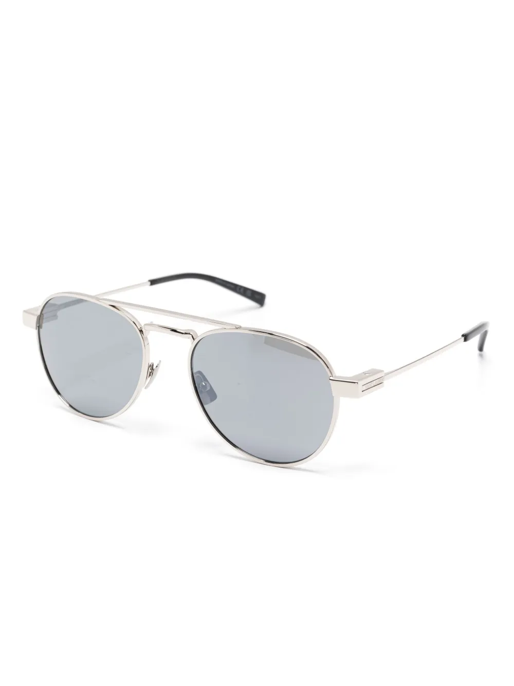 Saint Laurent Eyewear Zonnebril met piloten montuur - Zilver