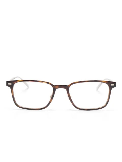 Montblanc rectangle-frame glasses