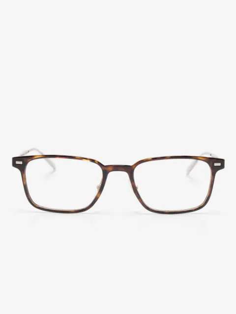 Montblanc lunettes à monture rectangulaire
