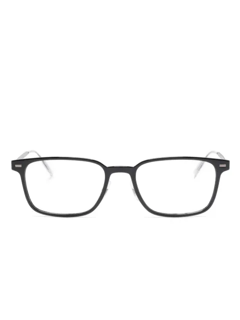 Montblanc rectangle-frame glasses