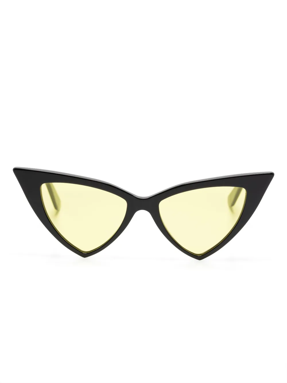 Alexander McQueen Eyewear Zonnebril met cat-eye montuur Zwart