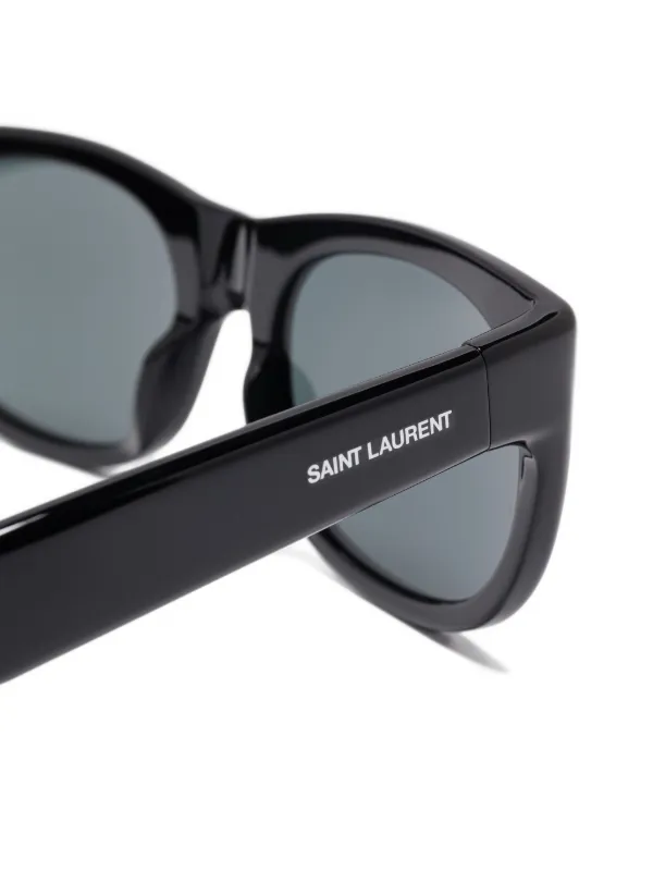 Saint Laurent Eyewear Maxime サングラス | ブラック | FARFETCH JP