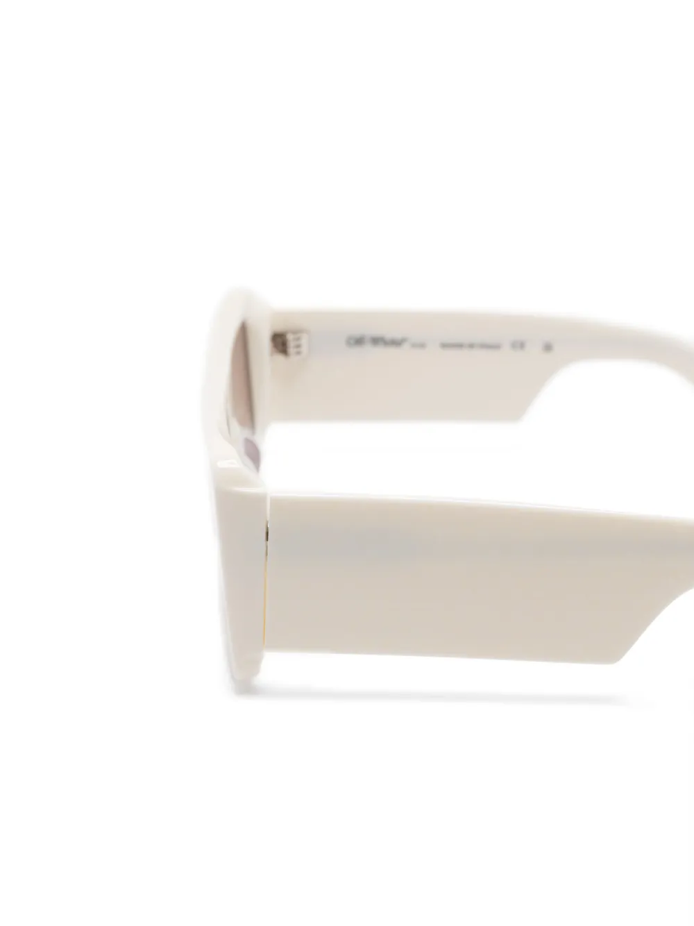Off-White Eyewear Troy zonnebril Wit