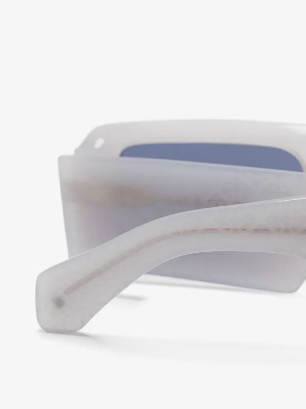 Off-White Eyewear Troy Sunglasses | Grey | FARFETCH display picture 1