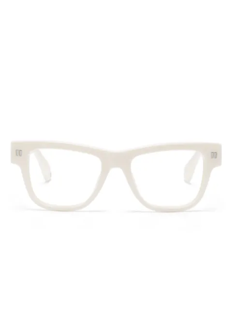 Off-White Eyewear lentes con logo estampado