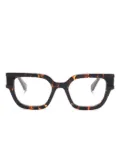 Off-White Eyewear Style 85 glasses - Brown