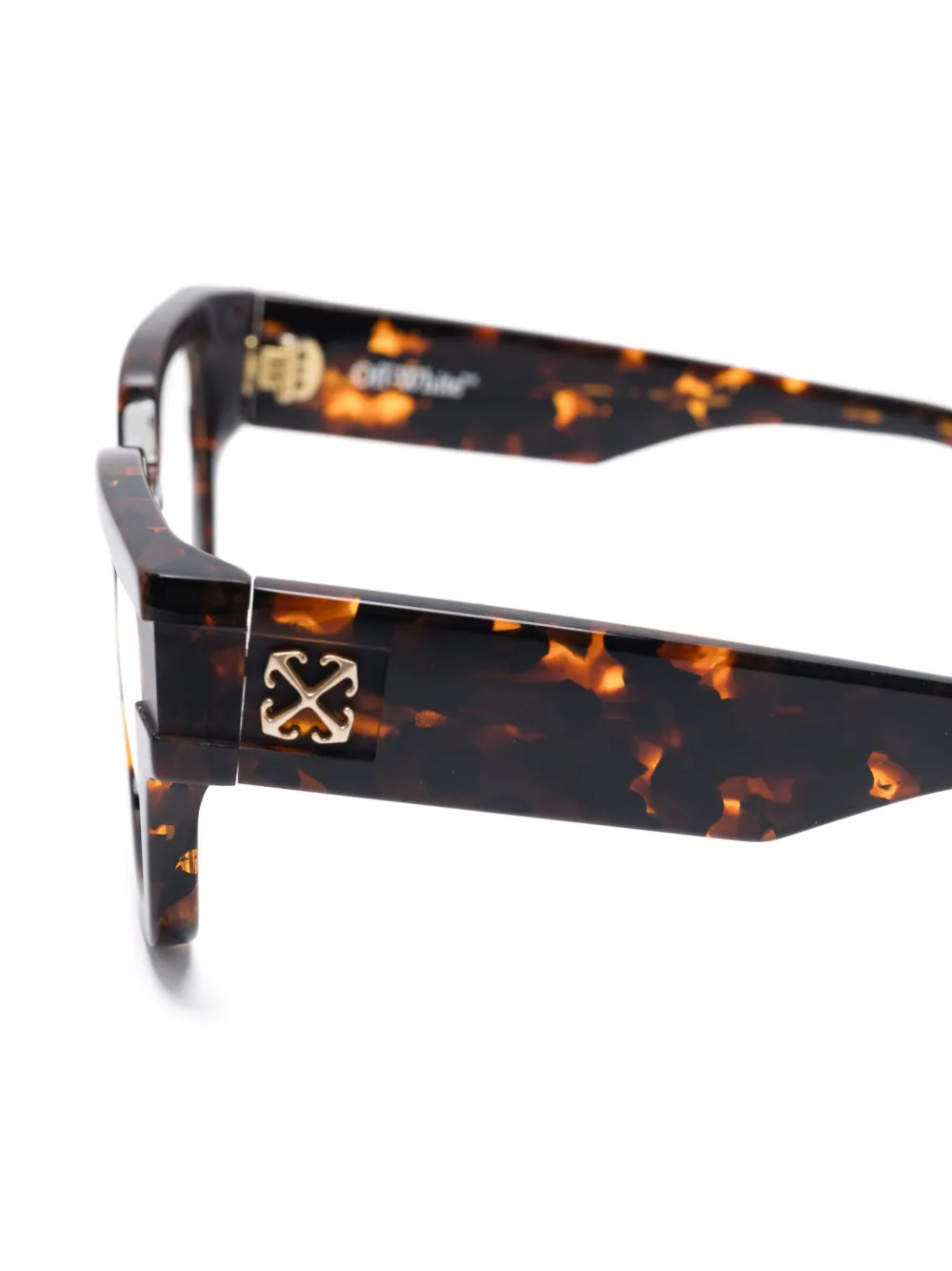 Off-White Eyewear Style 85 bril Bruin
