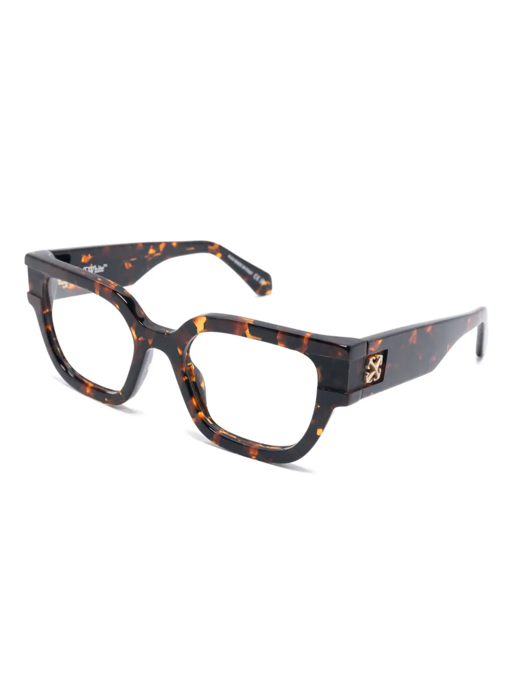 Off-White Eyewear Style 85 bril Bruin