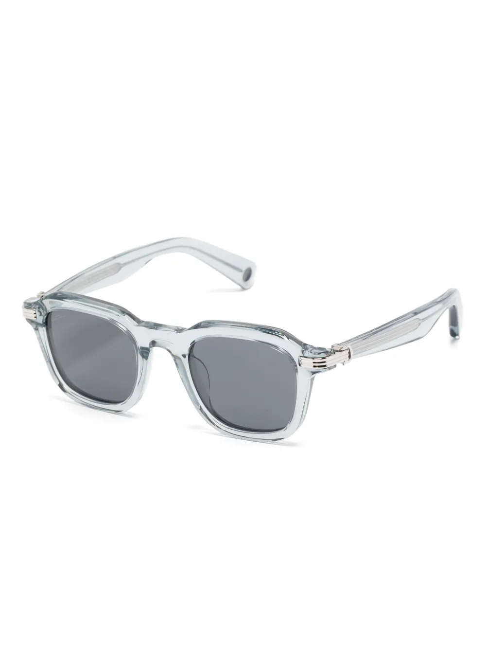 Cartier Eyewear Zonnebril met vierkant montuur Blauw
