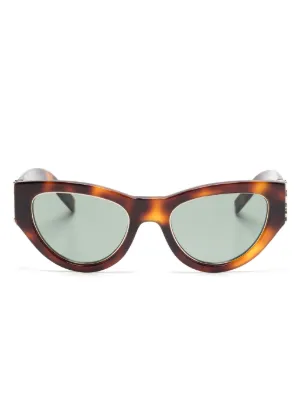 Saint Laurent Eyewear SL 816 サングラス | ブラウン | FARFETCH JP